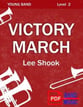 Victory March Concert Band sheet music cover